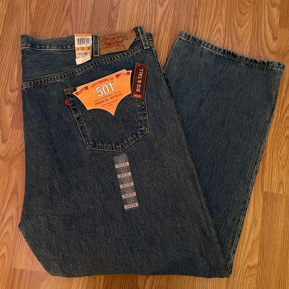 Men’s Levi’s 501 Jeans Size 50X30 NWT - Picture 1 of 2